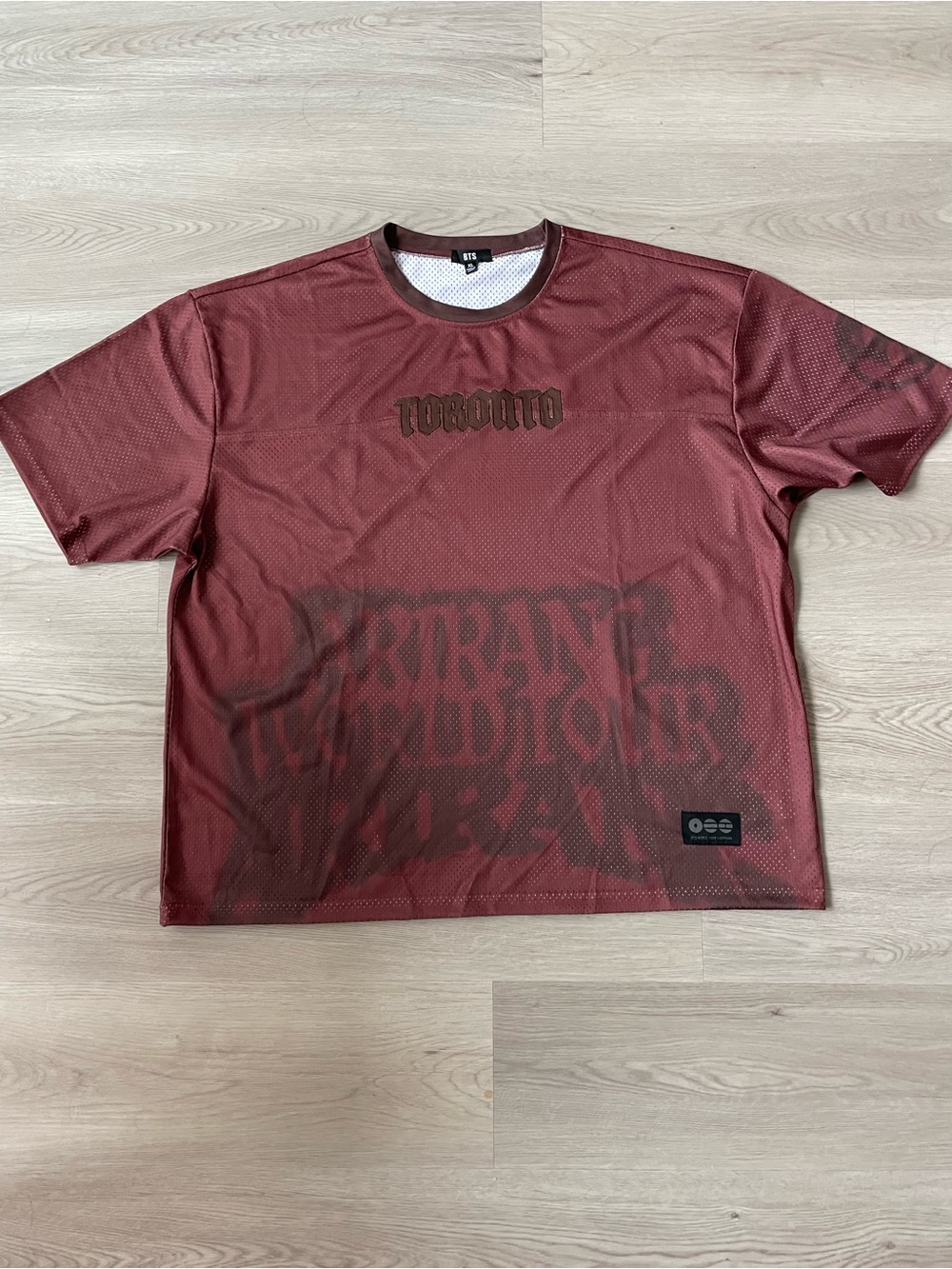 BTS ARIRANG City Jersey Toronto Official Tour Merchandise Size XL